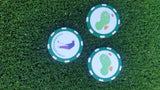 Logo Chip Golf Ball Markers
