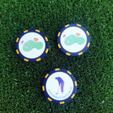 Logo Chip Golf Ball Markers