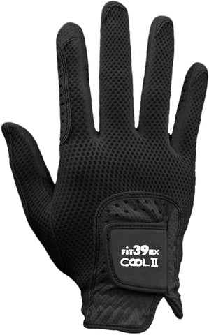Cool II FIT39 Golf Glove - Black/Black (Right-Hand)