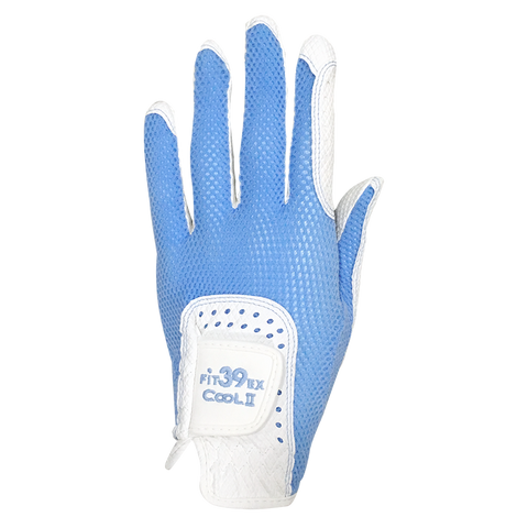 Cool II FIT39 Golf Glove - Light Blue/White