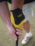 FIT39 Golf Glove - Yellow/Black