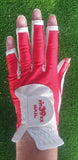 FIT39 Golf Glove - Red/White NAIL