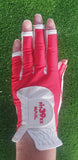 FIT39 Golf Glove - Red/White NAIL