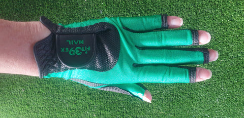 FIT39 Golf Glove - Green/Black NAIL