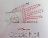 FIT39 Golf Glove - Checked Black/White NAIL