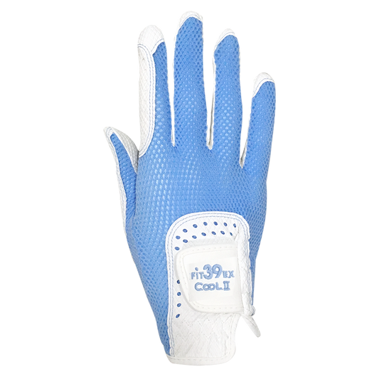 Cool II FIT39 Golf Glove - Light Blue/White Right Hand