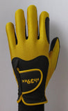 FIT39 Golf Glove - Gold/Black