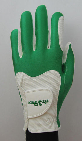 green and white glove golf