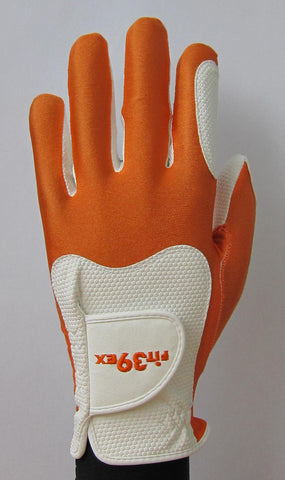 FIT39 Golf Glove - Orange/White