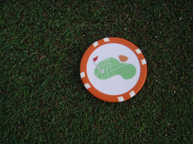 casino chip ball markers