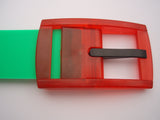 Silicone Belt Buckles - steel and PVC
