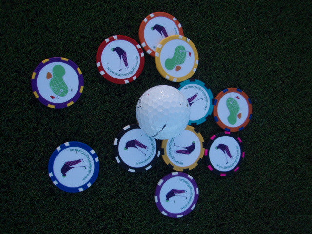 Golf Ball Markers Logo Chip
