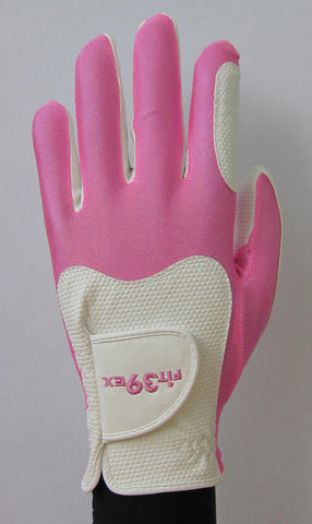 FIT39 Golf Glove - Pink/White