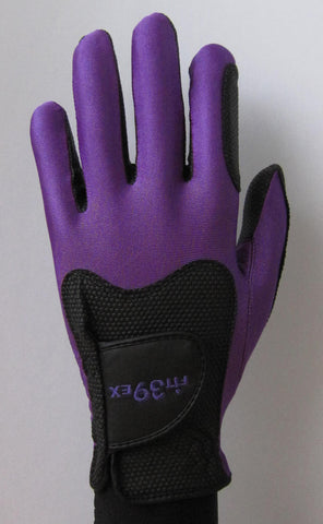 FIT39 Golf Glove - Purple/Black
