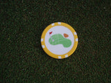 Logo Chip Golf Ball Markers