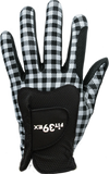 FIT39 Golf Glove - Black Check/Black