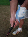 FIT39 Golf Glove - White/Black (Right-Hand)