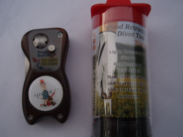 Wooded Divot Tools