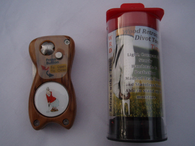 Wooded Divot Tools