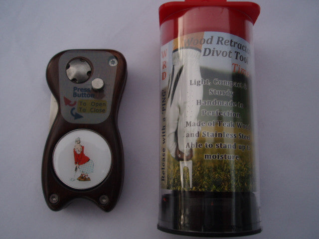 Wooded Divot Tools