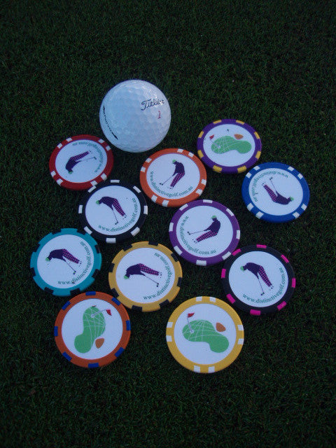 casino Chip Golf Ball Markers