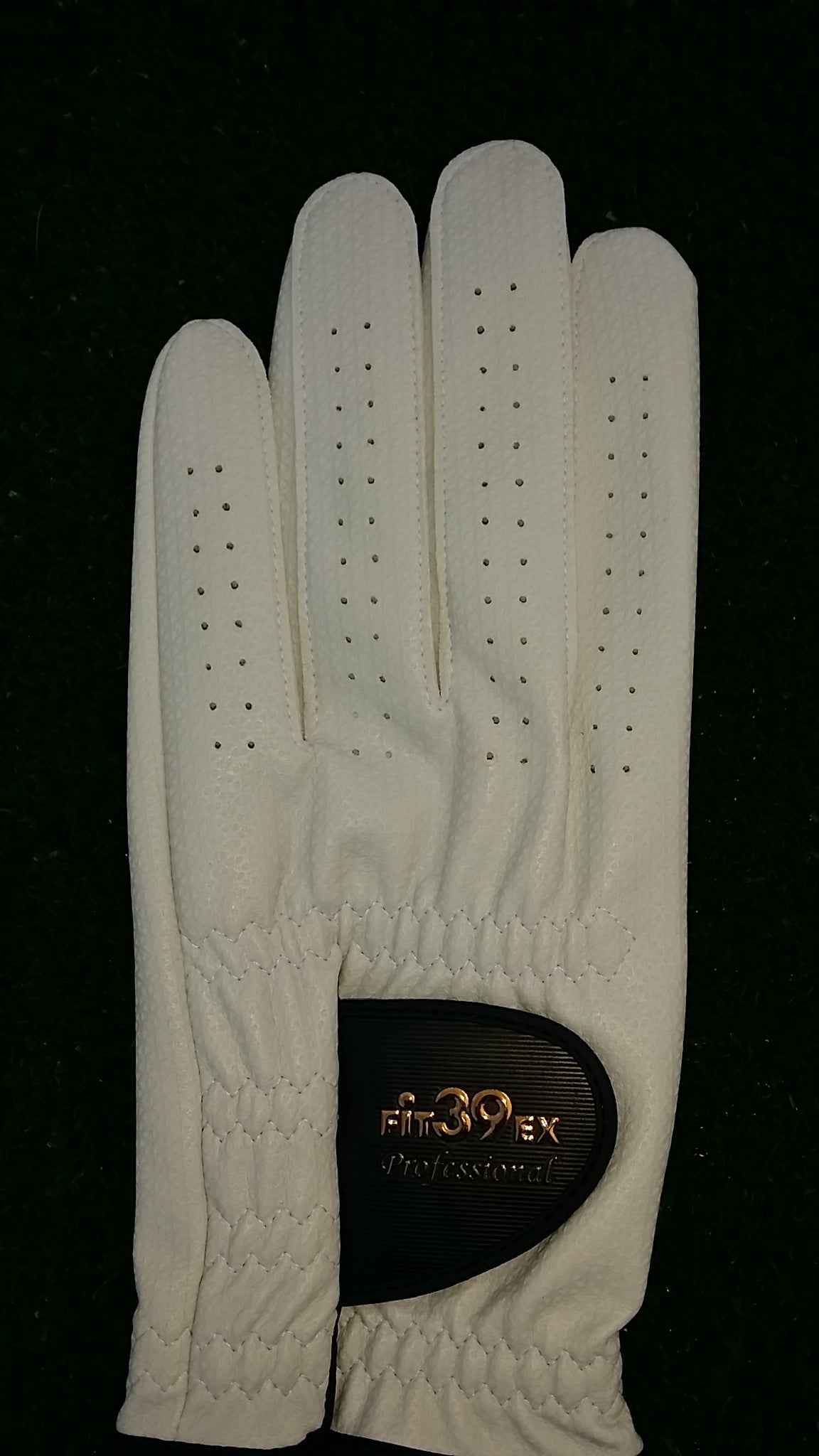 white pro Golf Glove