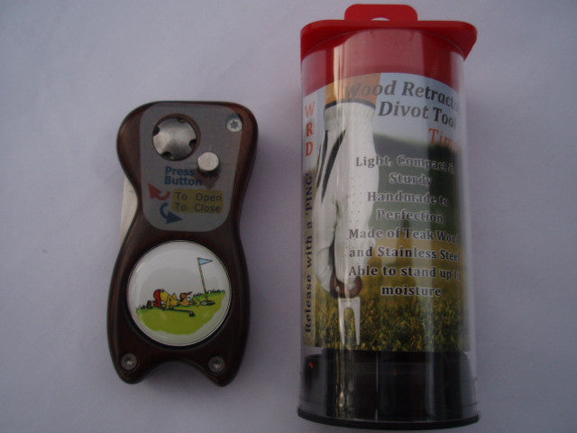 Wooded Divot Tools