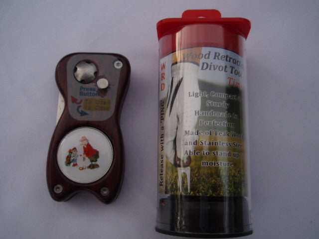 Wooded Divot Tools