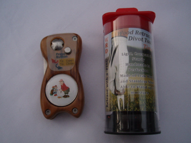 Wooded Divot Tools
