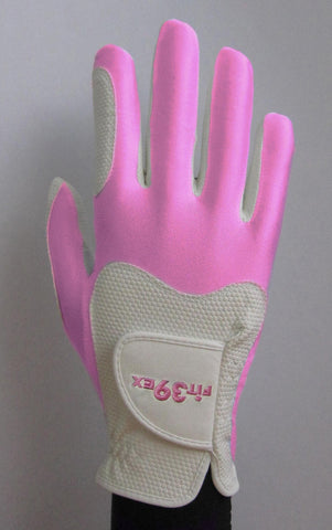 FIT39 Golf Glove - Pink/White (Right-Hand)