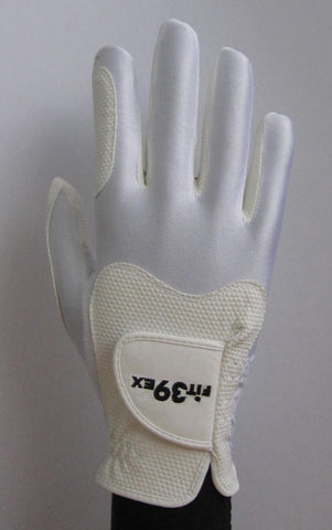 FIT39 Golf Glove - White/White (Right-Hand)