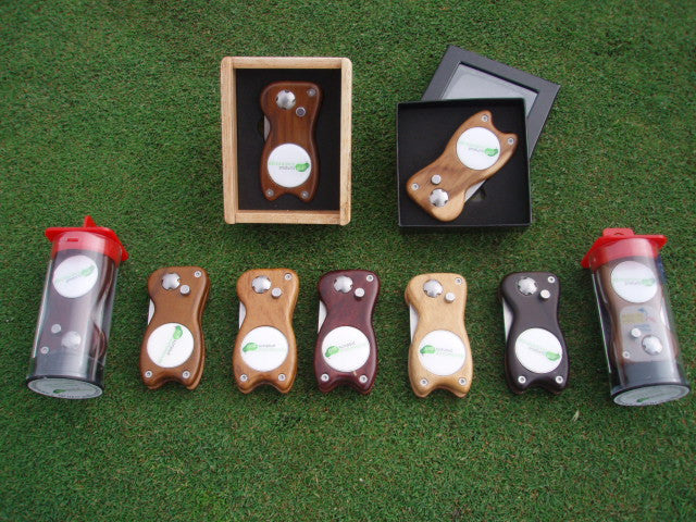 Wooded Divot Tools